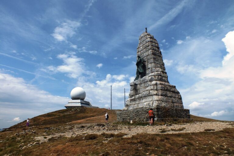 Monument diables bleus radar Grand Ballon ©T.STUDER